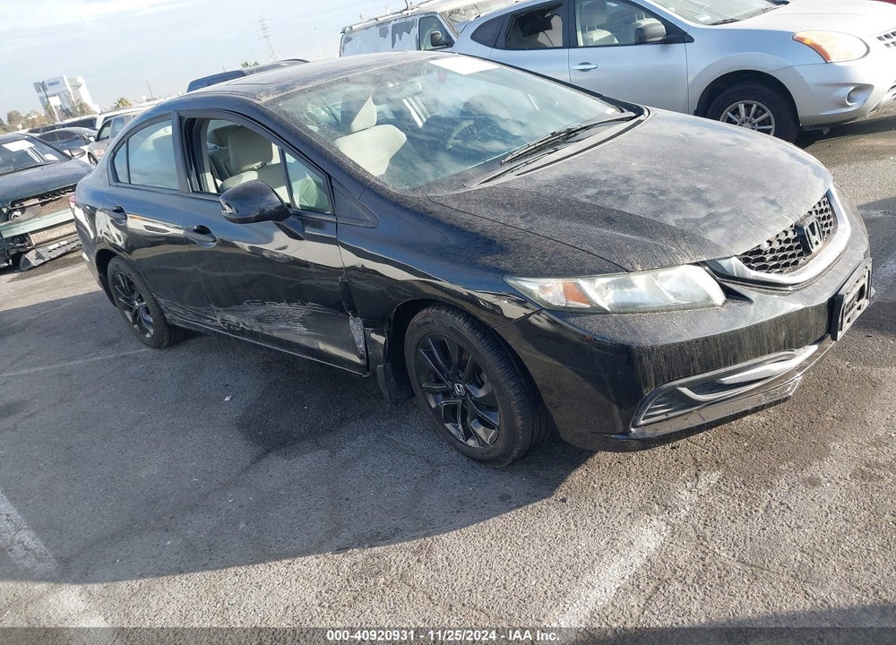 2013 HONDA CIVIC EX VIN: 19XFB2F80DE211810