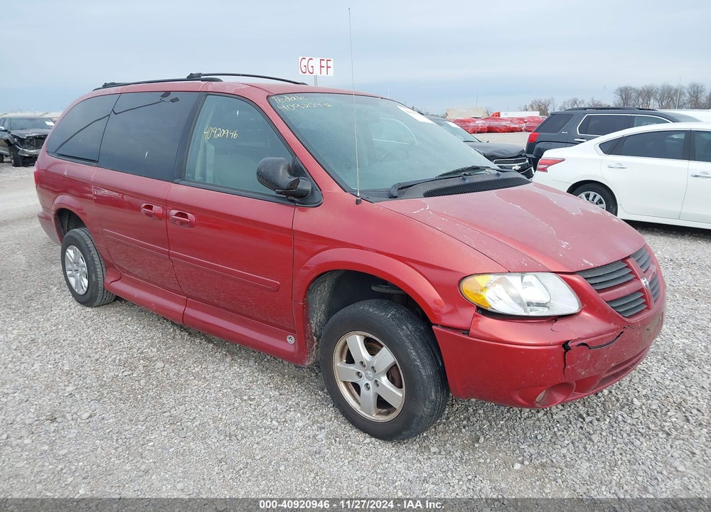 2006 DODGE GRAND CARAVAN SXT VIN: 2D4GP44L76R784135
