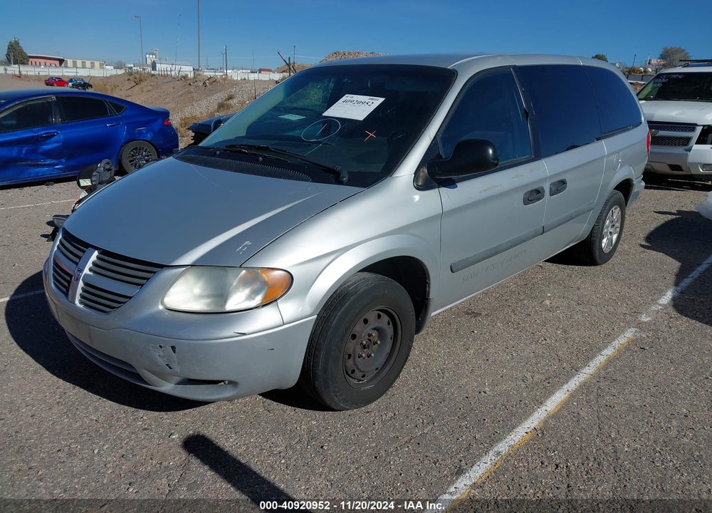 2006 DODGE GRAND CARAVAN SE VIN: 1D4GP24E16B749966