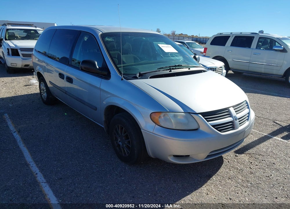 2006 DODGE GRAND CARAVAN SE VIN: 1D4GP24E16B749966