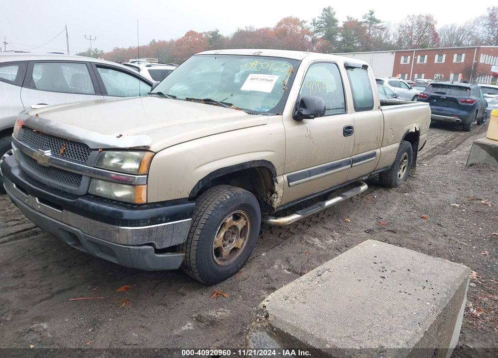 2004 CHEVROLET SILVERADO 1500 VIN: 1GCEK19TX4E291862