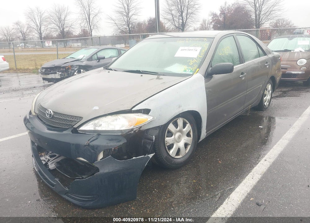 2003 TOYOTA CAMRY LE VIN: 4T1BE32K93U244295
