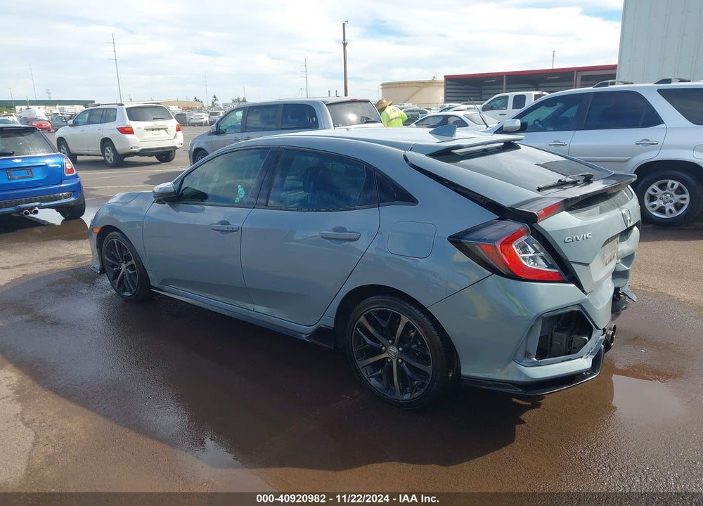 2021 HONDA CIVIC SPORT VIN: SHHFK7H43MU229976