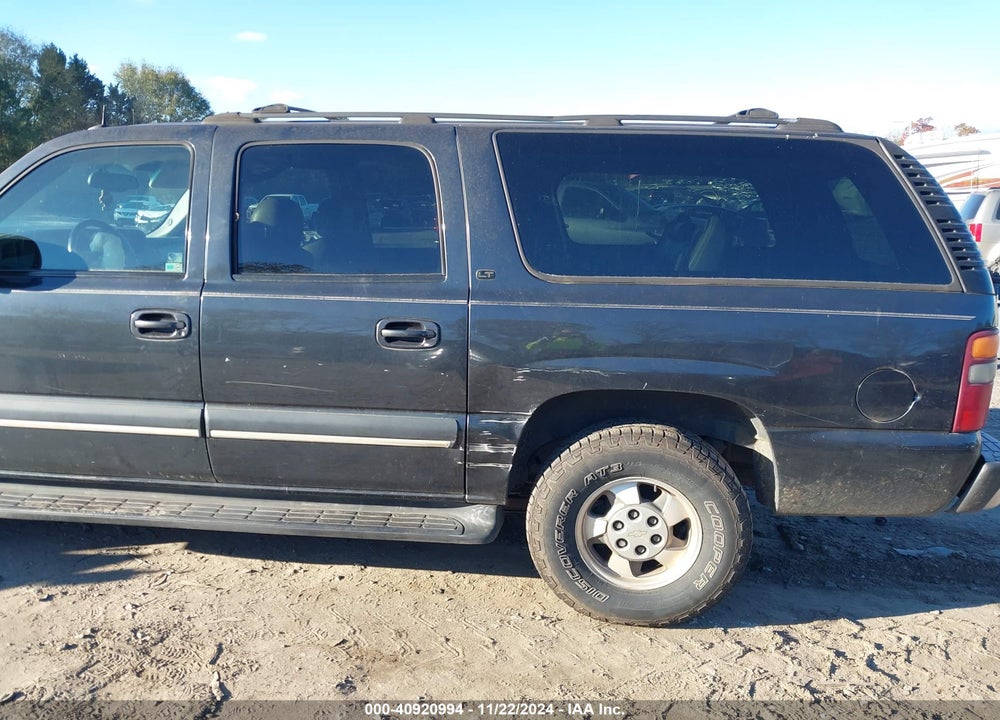 2003 CHEVROLET SUBURBAN 1500 LT VIN: 1GNEC16Z23J159956