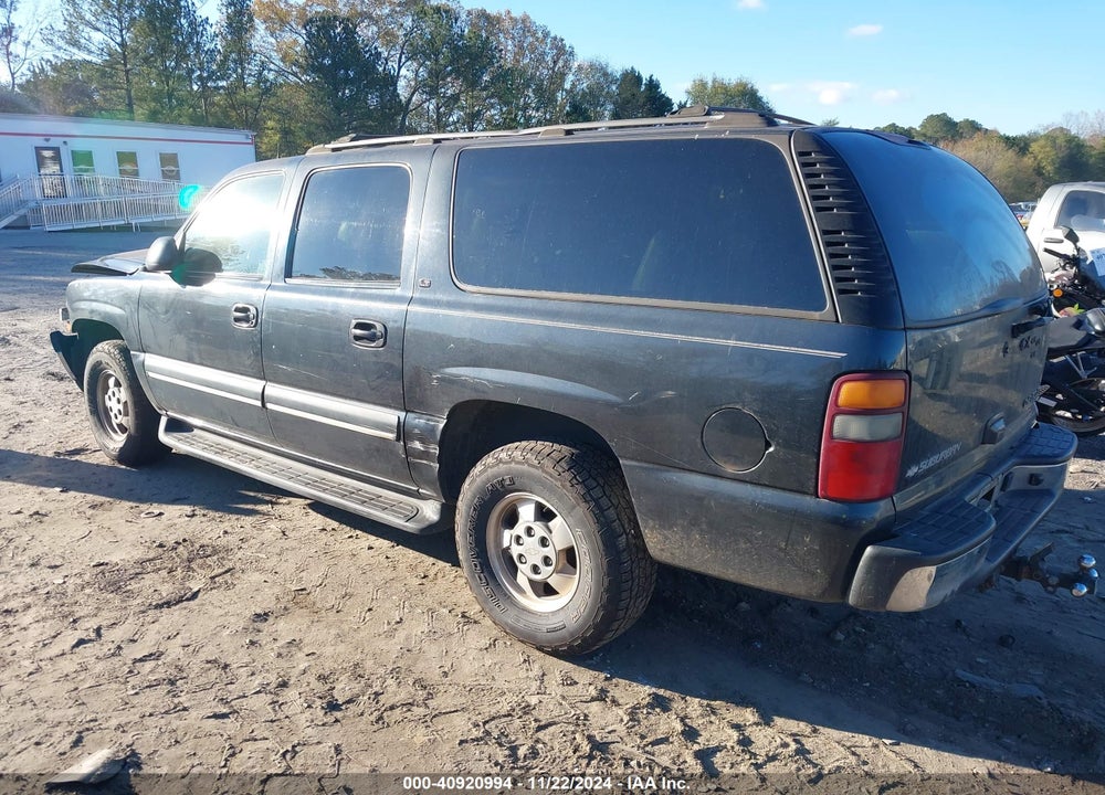 2003 CHEVROLET SUBURBAN 1500 LT VIN: 1GNEC16Z23J159956