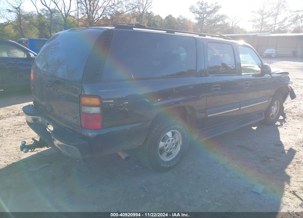 2003 CHEVROLET SUBURBAN 1500 LT VIN: 1GNEC16Z23J159956