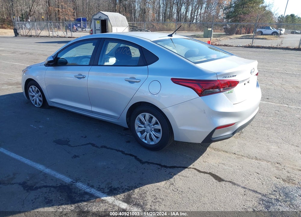 2021 HYUNDAI ACCENT VIN: 3KPC24A63ME129316