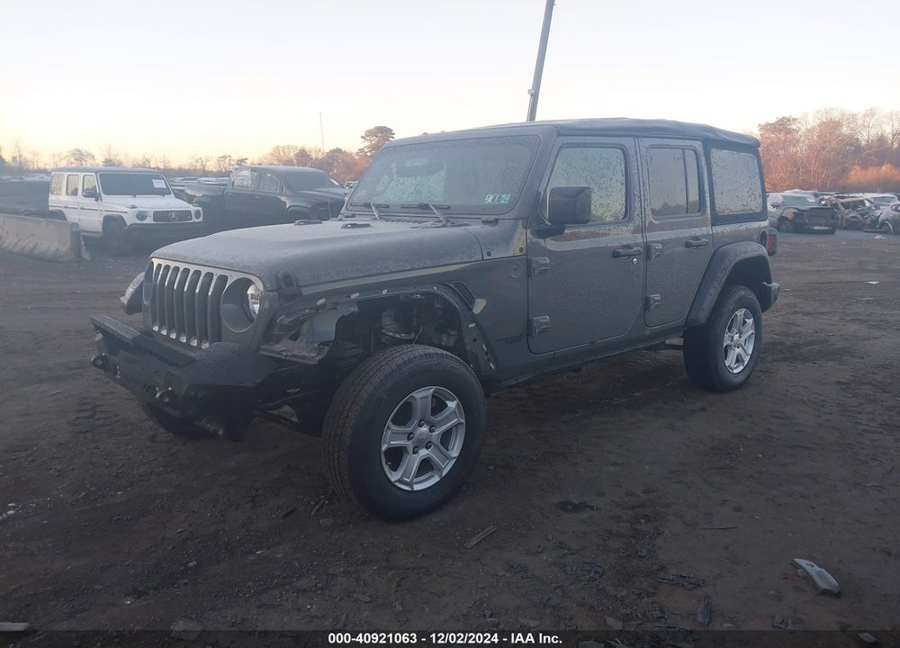 2021 JEEP WRANGLER UNLIMITED SPORT S 4X4 VIN: 1C4HJXDN2MW585651
