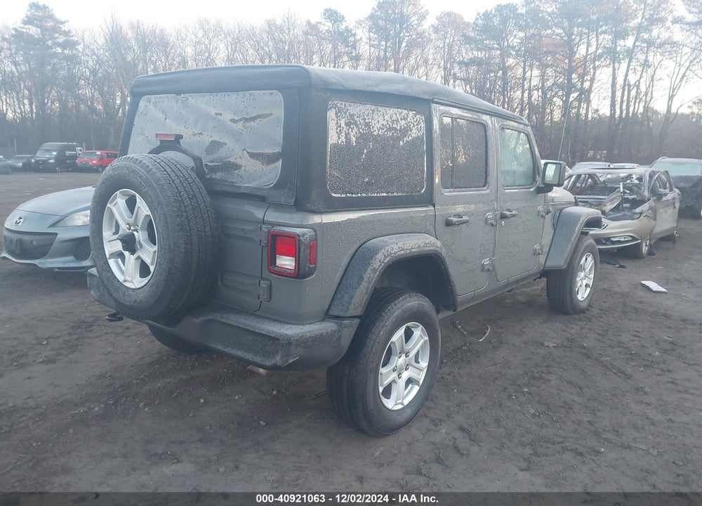 2021 JEEP WRANGLER UNLIMITED SPORT S 4X4 VIN: 1C4HJXDN2MW585651