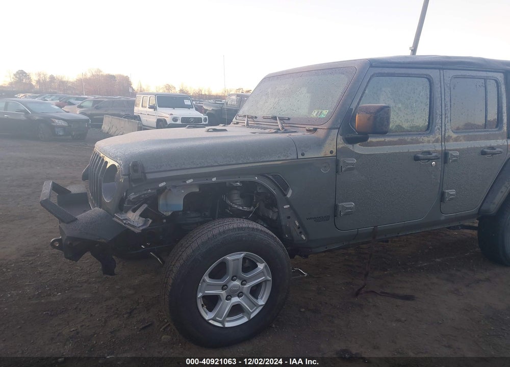 2021 JEEP WRANGLER UNLIMITED SPORT S 4X4 VIN: 1C4HJXDN2MW585651
