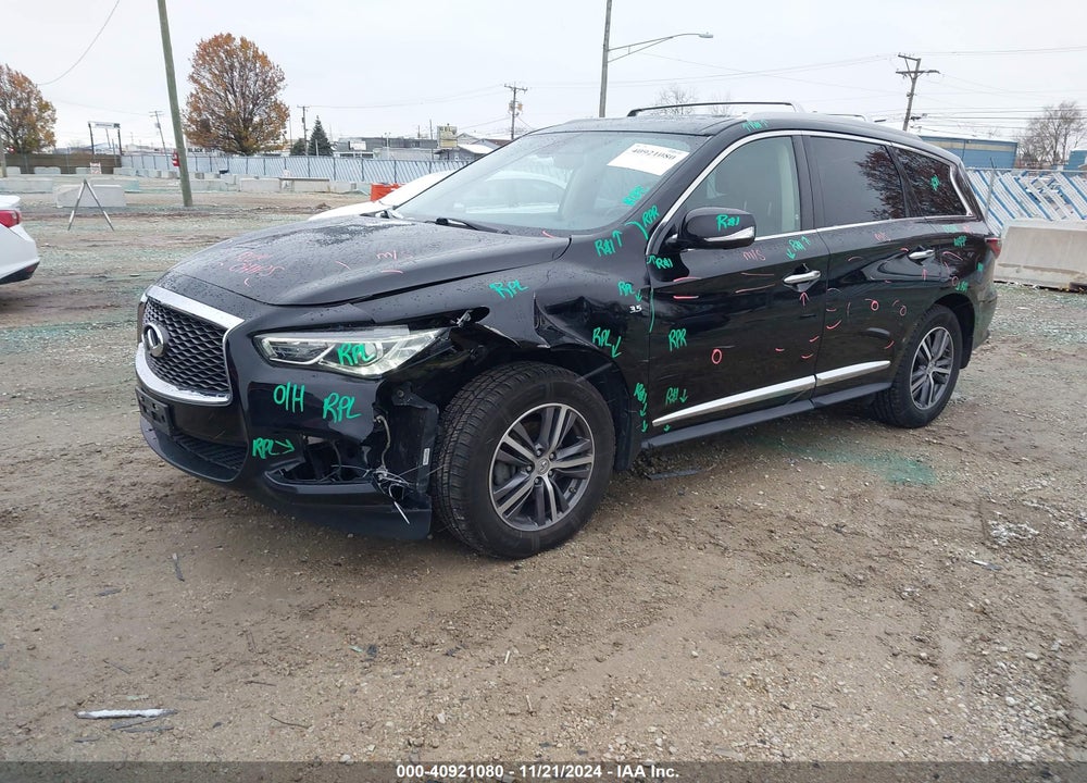 2017 INFINITI QX60 VIN: 5N1DL0MM2HC557343