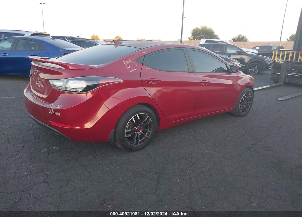 2015 HYUNDAI ELANTRA SE VIN: 5NPDH4AE2FH643800