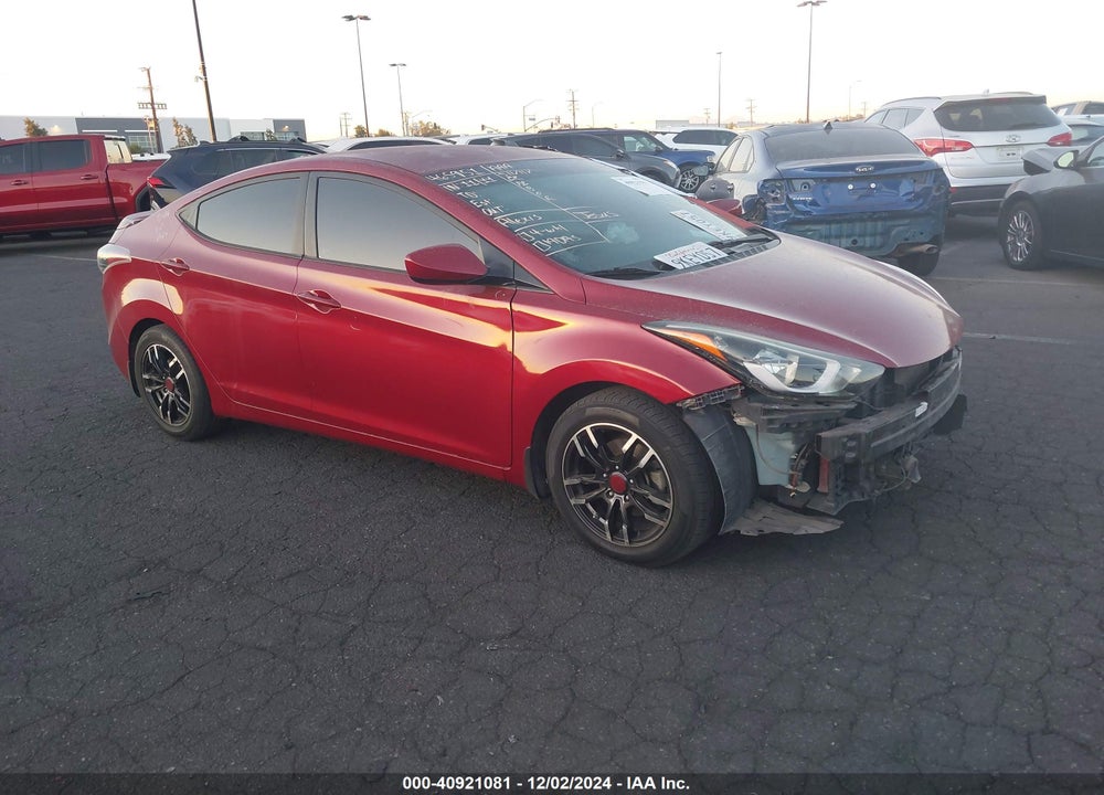 2015 HYUNDAI ELANTRA SE VIN: 5NPDH4AE2FH643800