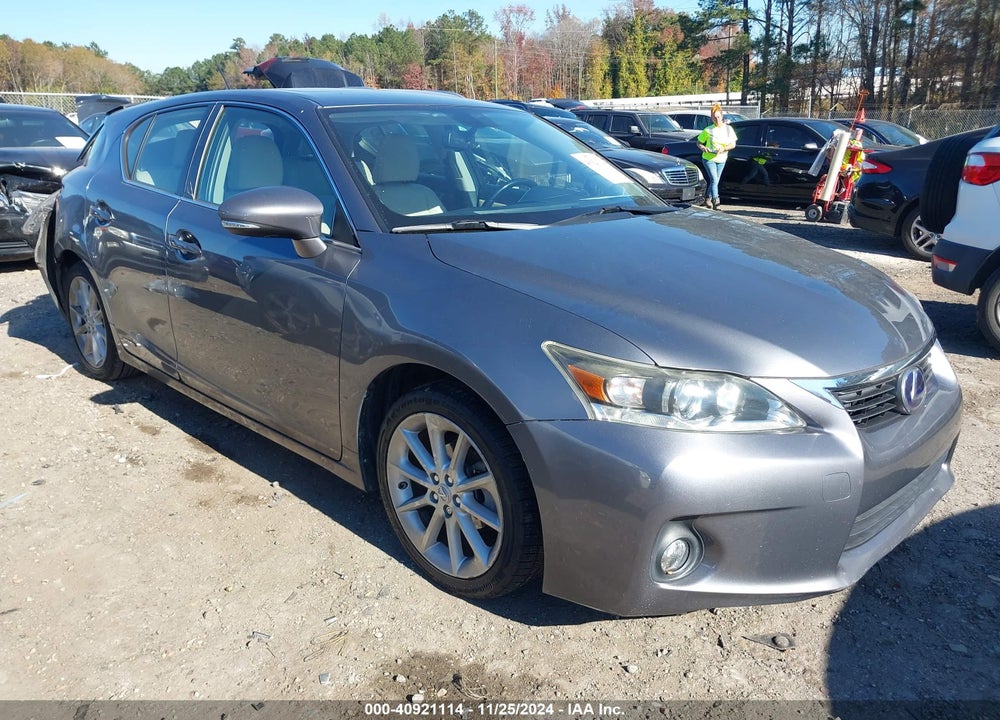 2012 LEXUS CT 200H PREMIUM VIN: JTHKD5BH6C2118574