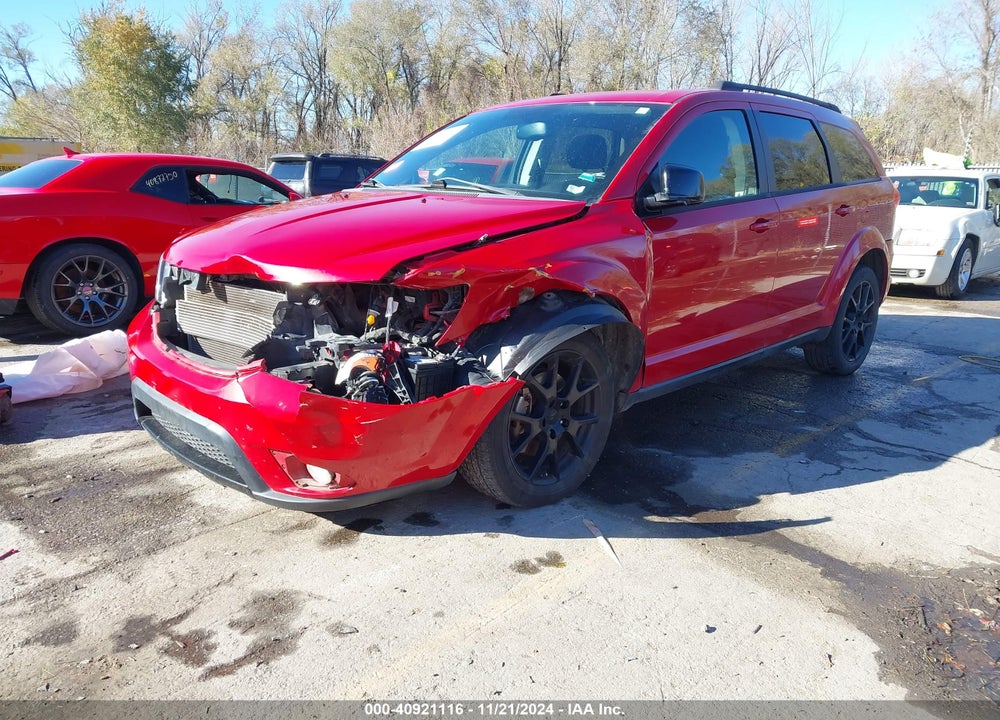 2016 DODGE JOURNEY SXT VIN: 3C4PDDBG5GT151448