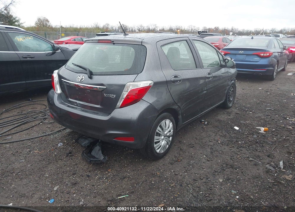 2012 TOYOTA YARIS L VIN: JTDKTUD36CD520857