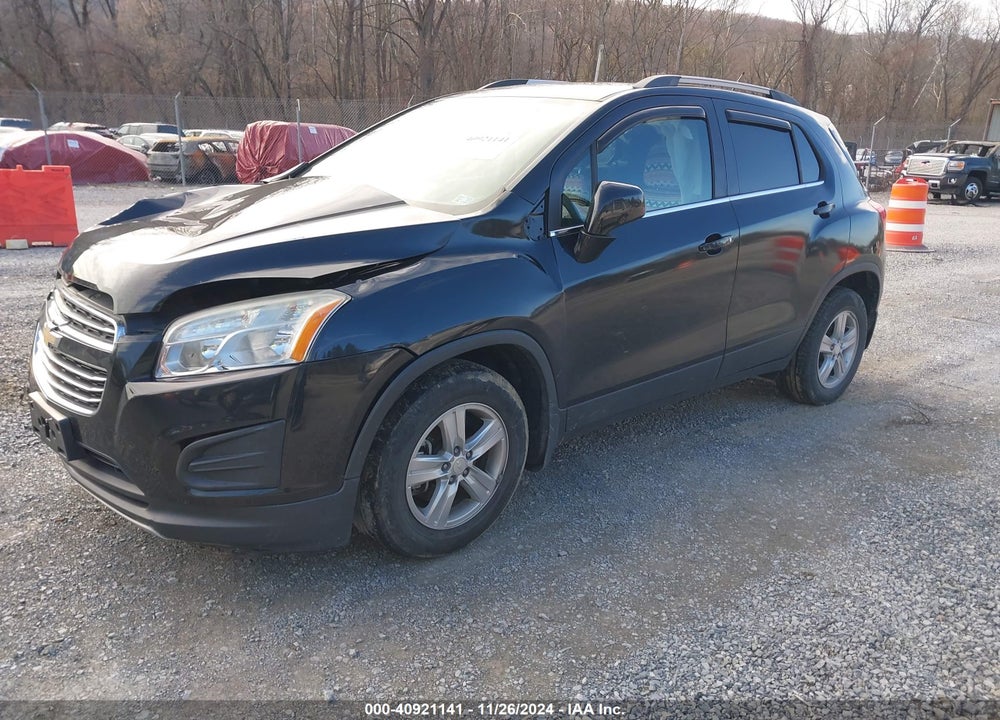 2015 CHEVROLET TRAX LT VIN: 3GNCJRSB6FL252867