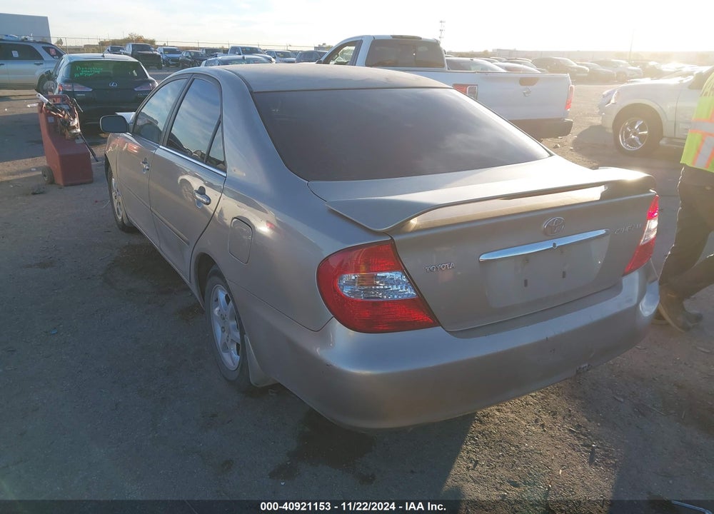 2003 TOYOTA CAMRY LE VIN: 4T1BE32K93U160204