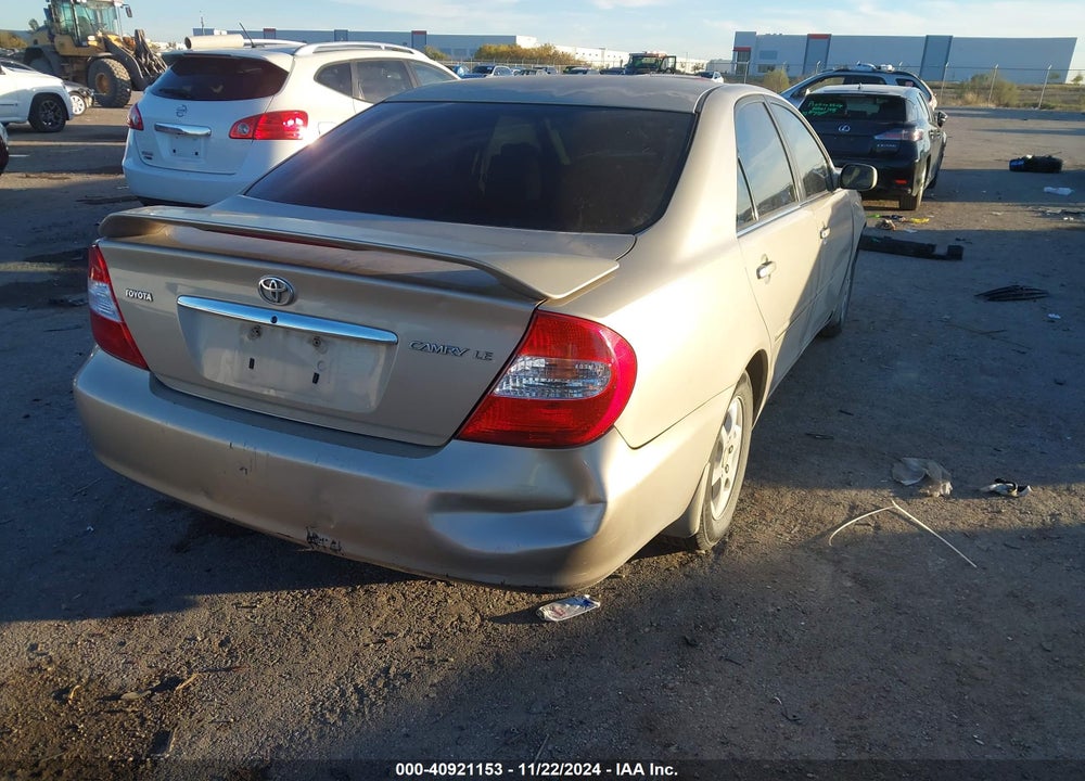 2003 TOYOTA CAMRY LE VIN: 4T1BE32K93U160204