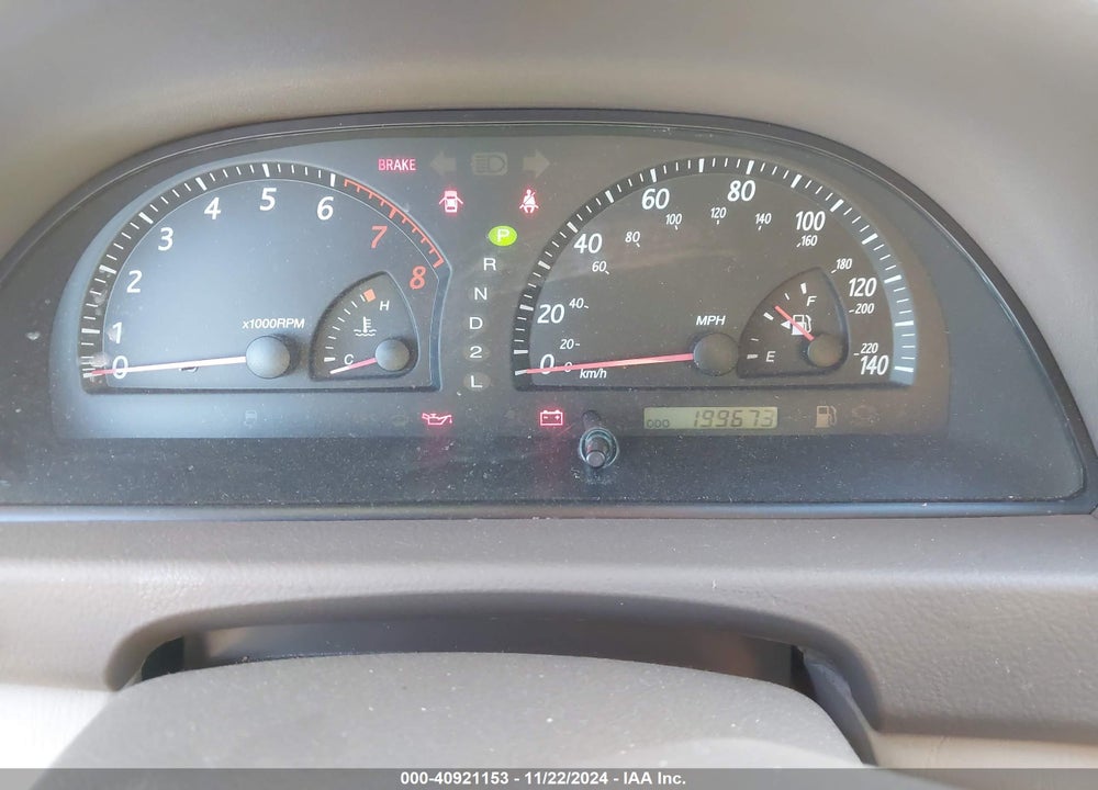 2003 TOYOTA CAMRY LE VIN: 4T1BE32K93U160204