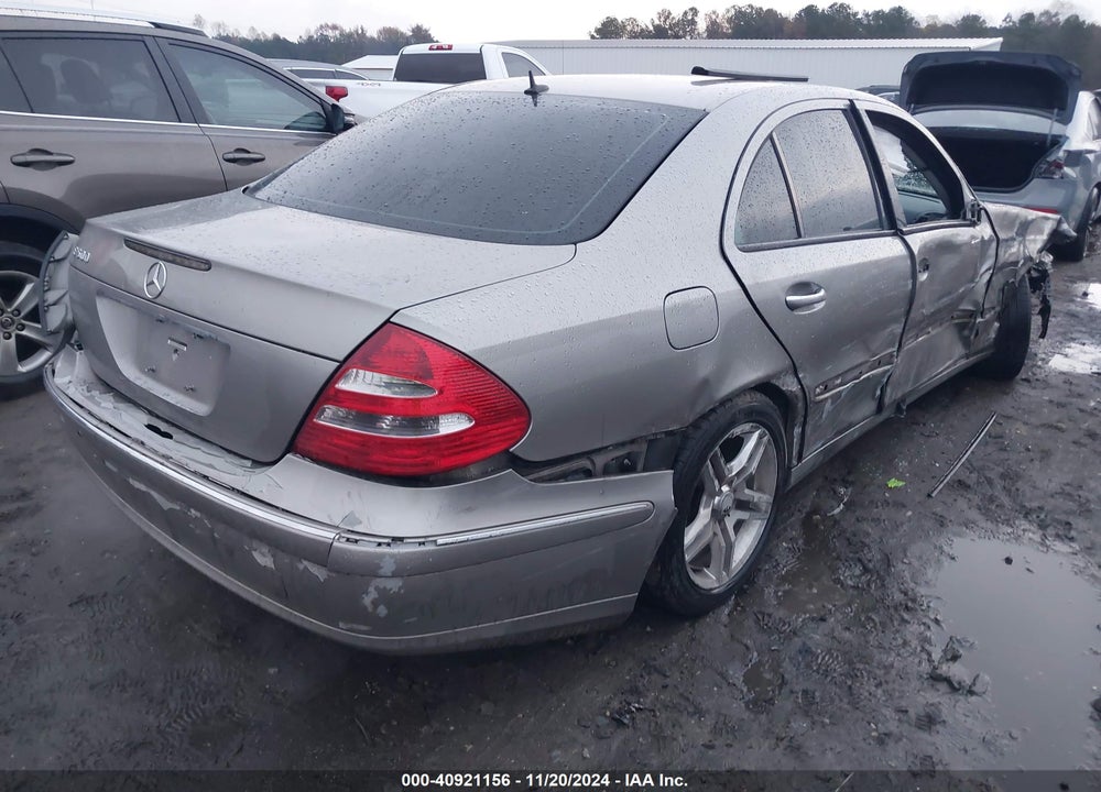 2004 MERCEDES-BENZ E 500 VIN: WDBUF70J24A580397