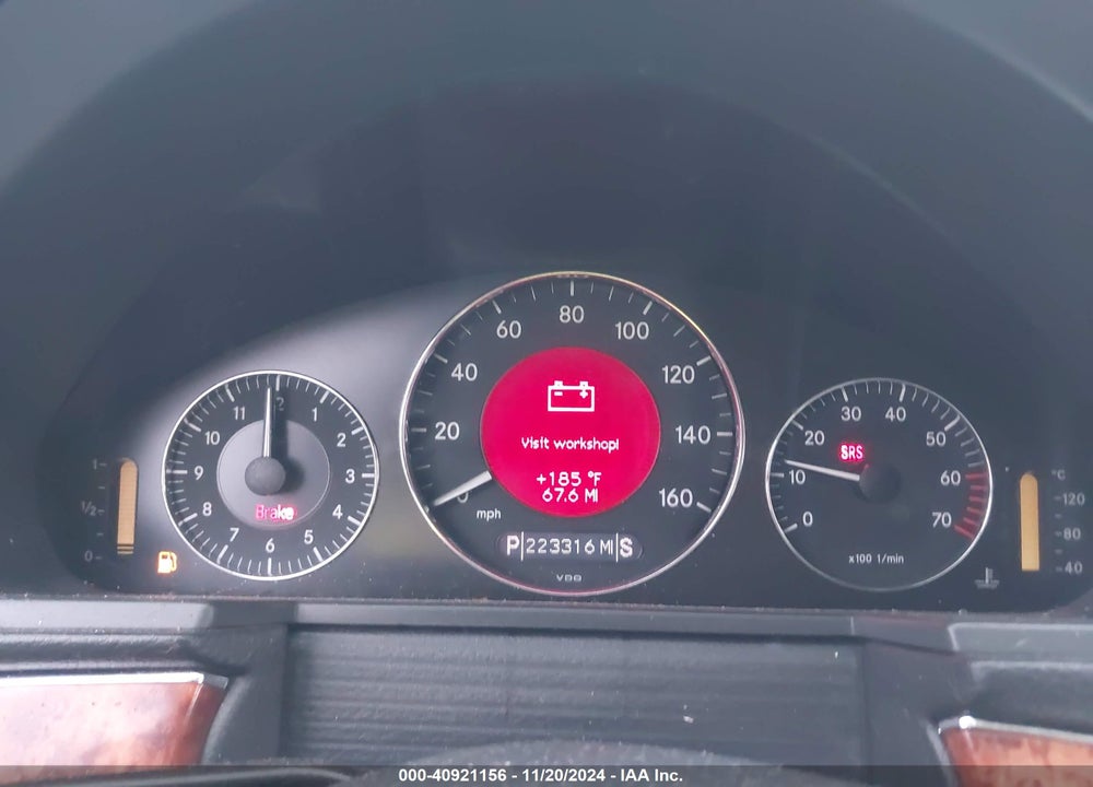 2004 MERCEDES-BENZ E 500 VIN: WDBUF70J24A580397