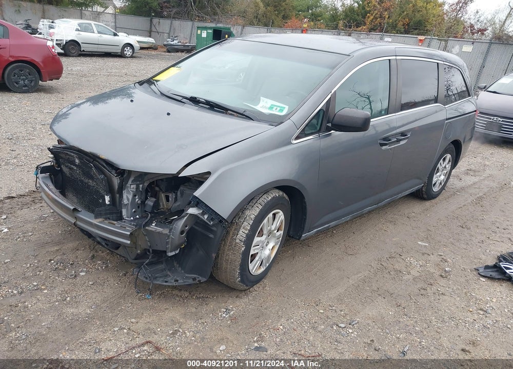 2012 HONDA ODYSSEY LX VIN: 5FNRL5H29CB065677