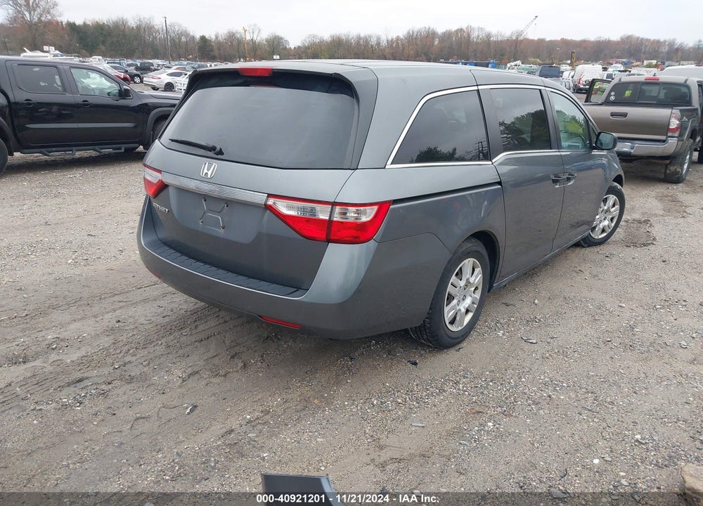 2012 HONDA ODYSSEY LX VIN: 5FNRL5H29CB065677