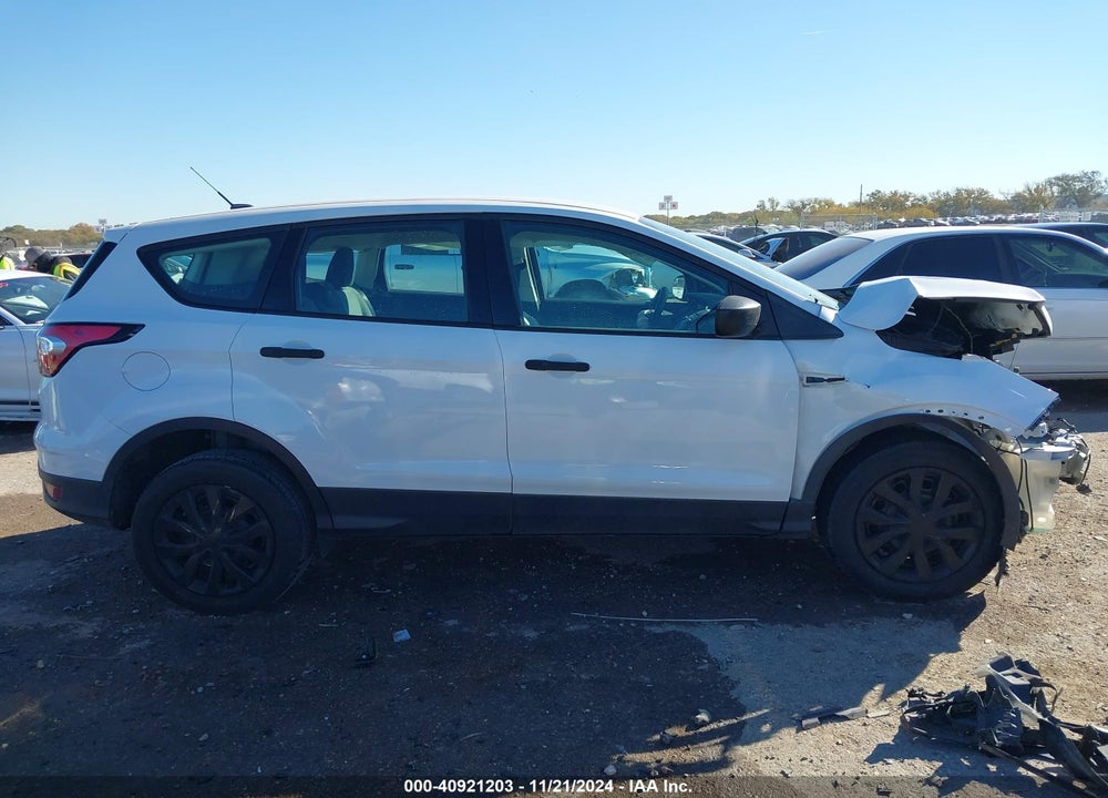 2018 FORD ESCAPE S VIN: 1FMCU0F79JUB11027