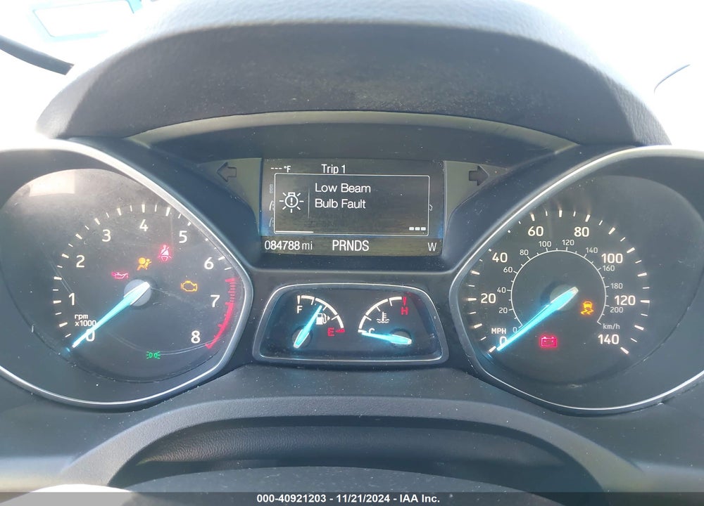 2018 FORD ESCAPE S VIN: 1FMCU0F79JUB11027