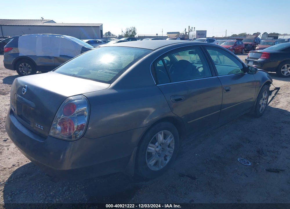 2006 NISSAN ALTIMA 2.5 S VIN: 1N4AL11D36C189677