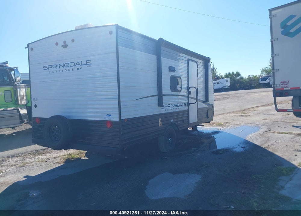 2024 KEYSTONE SPRINGDALE TRAVEL TRAILER VIN: 4YDTSGG10RW100685