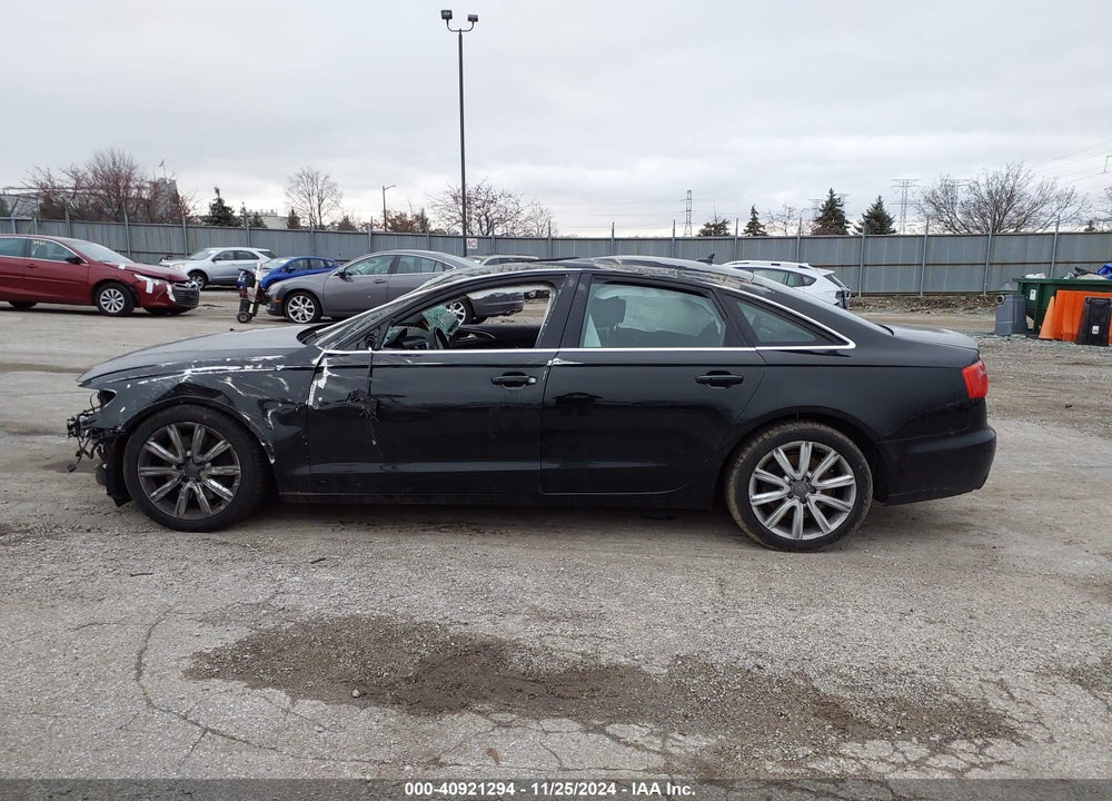 2014 AUDI A6 2.0T PREMIUM VIN: WAUGFAFC1EN051471