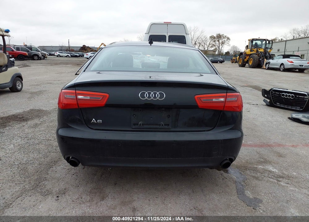 2014 AUDI A6 2.0T PREMIUM VIN: WAUGFAFC1EN051471