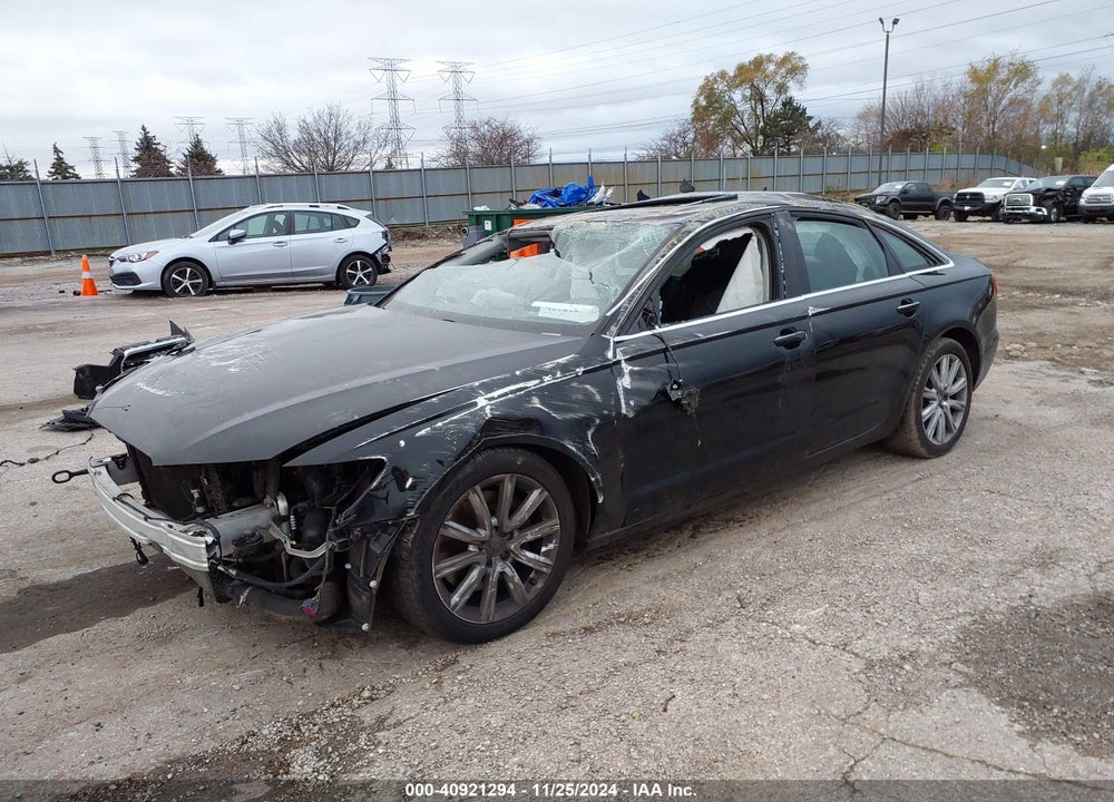2014 AUDI A6 2.0T PREMIUM VIN: WAUGFAFC1EN051471