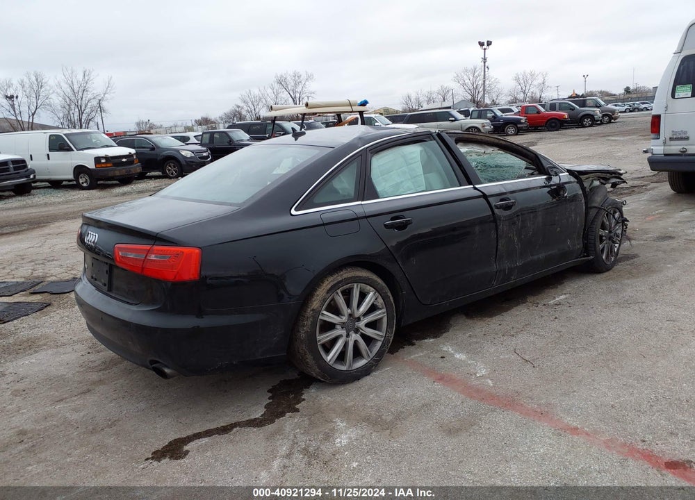 2014 AUDI A6 2.0T PREMIUM VIN: WAUGFAFC1EN051471
