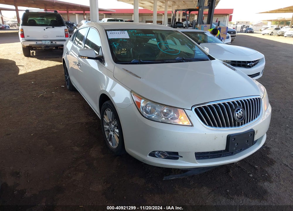 2013 BUICK LACROSSE LEATHER GROUP VIN: 1G4GC5ER2DF149096