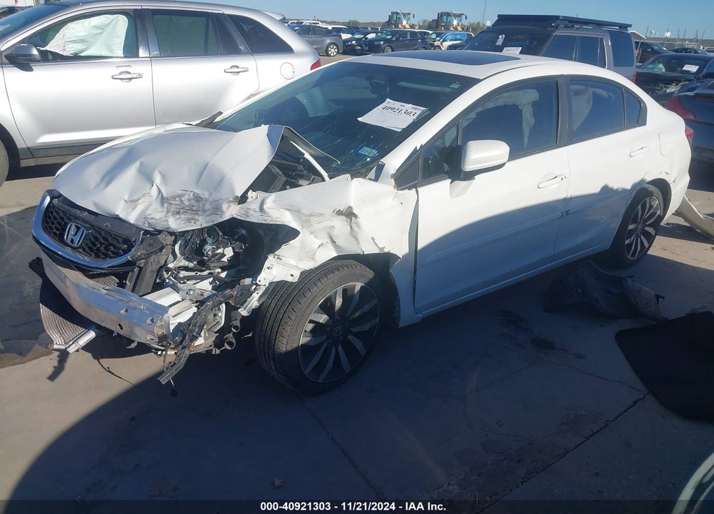 2014 HONDA CIVIC EX-L VIN: 19XFB2F9XEE018171