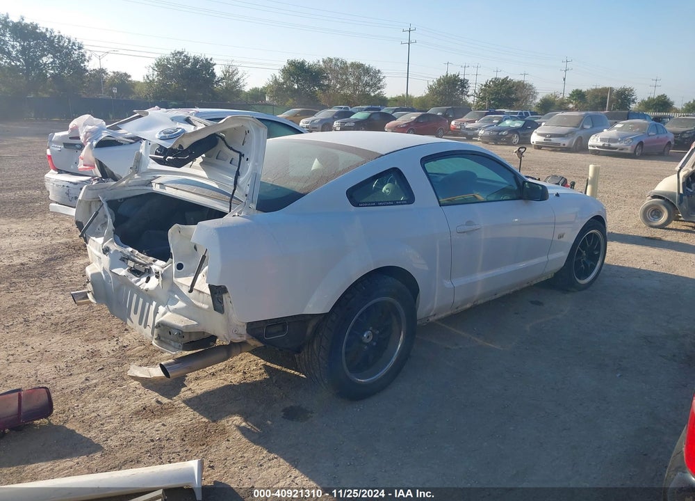 2006 FORD MUSTANG GT VIN: 1ZVHT82H765164995