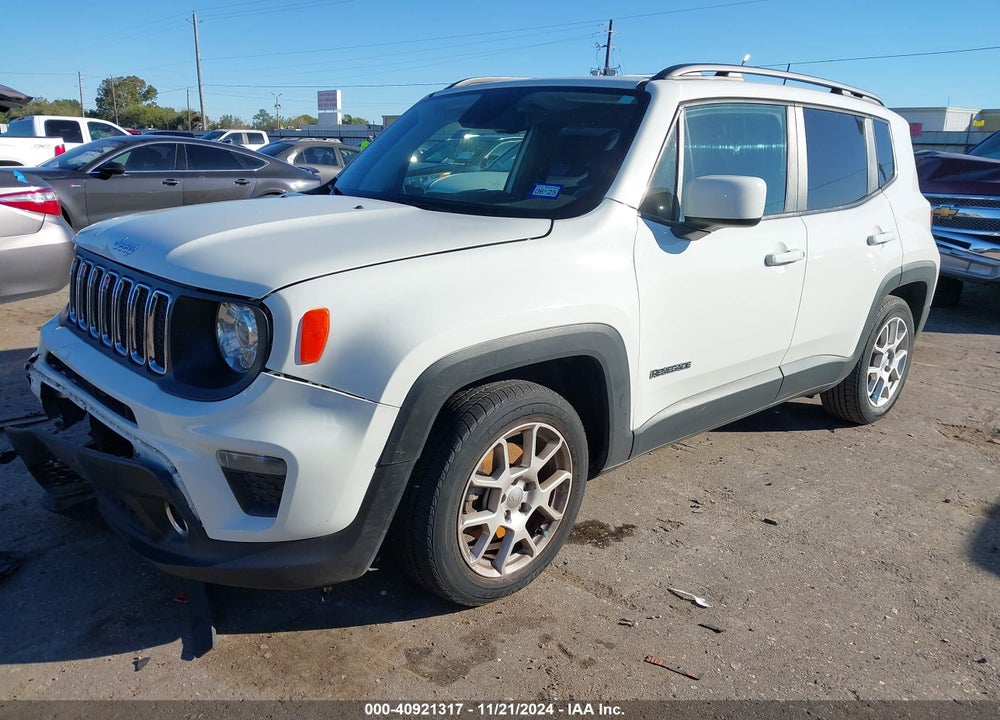 2019 JEEP RENEGADE LATITUDE FWD VIN: ZACNJABB7KPK02271