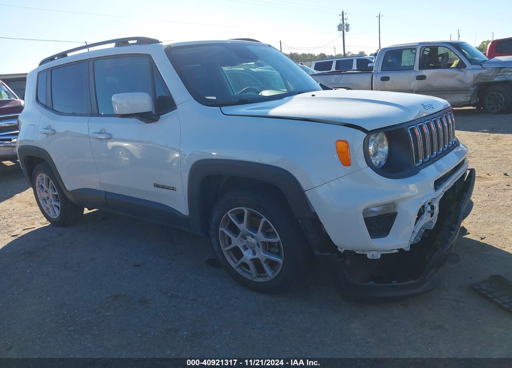 2019 JEEP RENEGADE LATITUDE FWD VIN: ZACNJABB7KPK02271