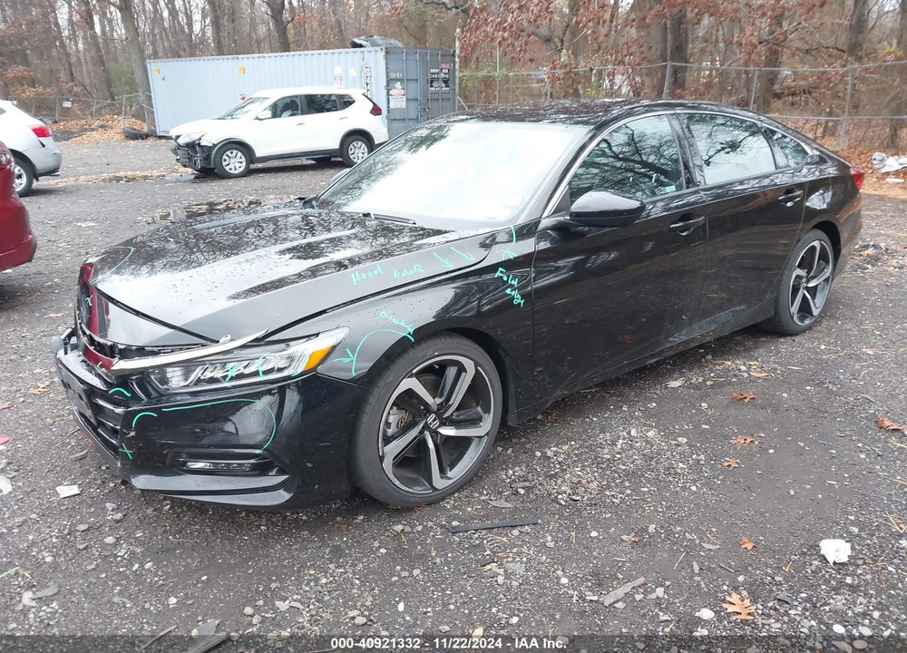2019 HONDA ACCORD SPORT VIN: 1HGCV1F32KA005494