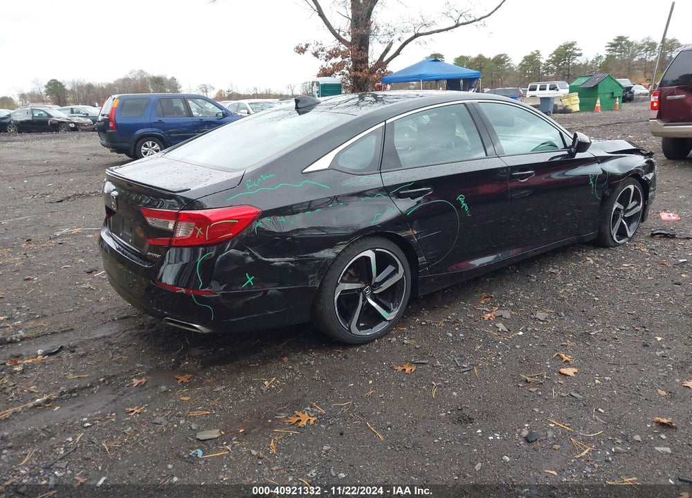 2019 HONDA ACCORD SPORT VIN: 1HGCV1F32KA005494