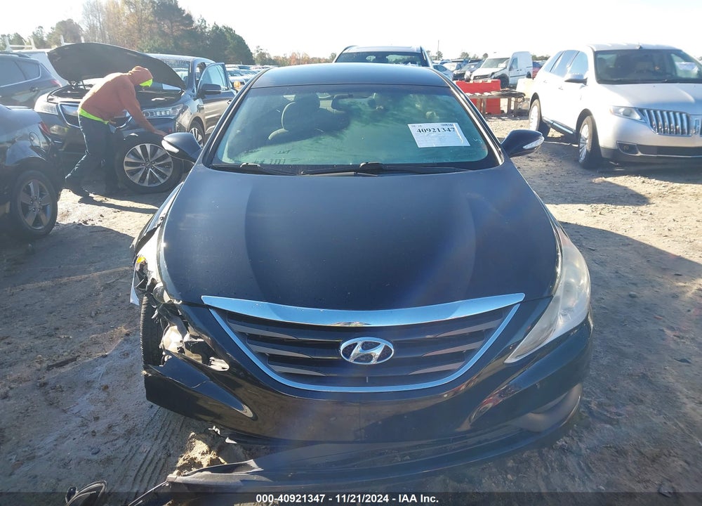 2014 HYUNDAI SONATA GLS VIN: 5NPEB4AC2EH903809