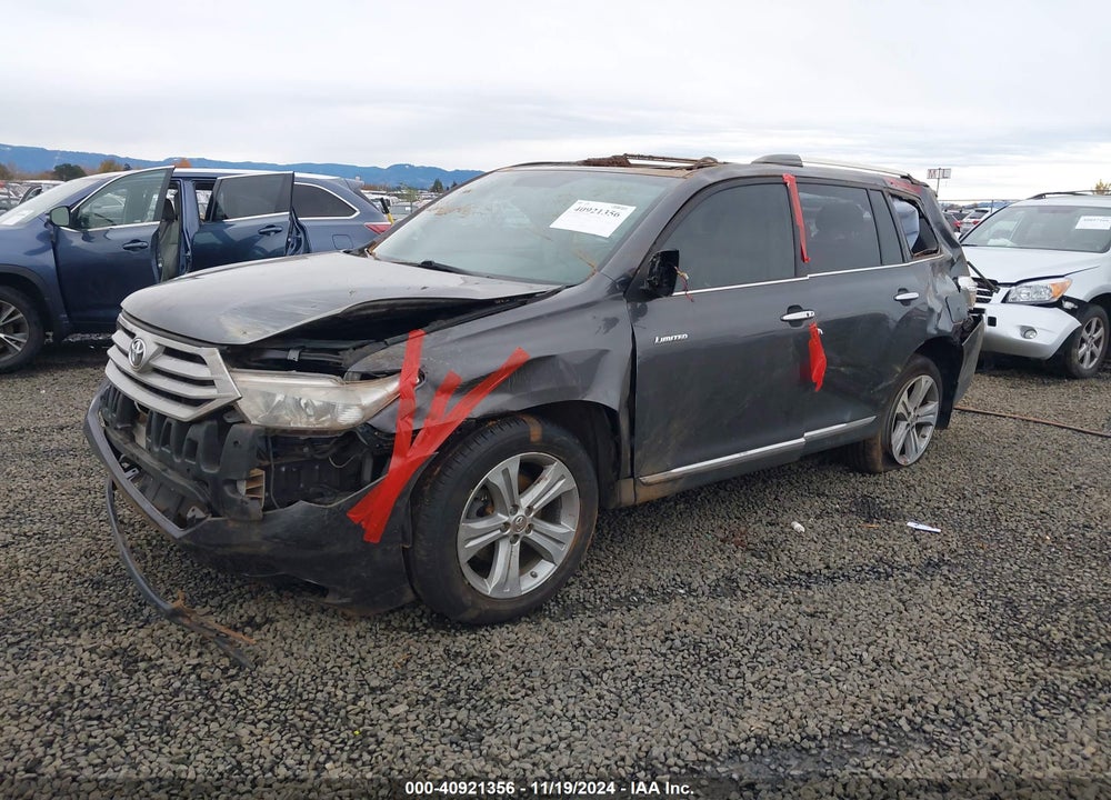2013 TOYOTA HIGHLANDER LIMITED V6 VIN: 5TDDK3EH1DS243234