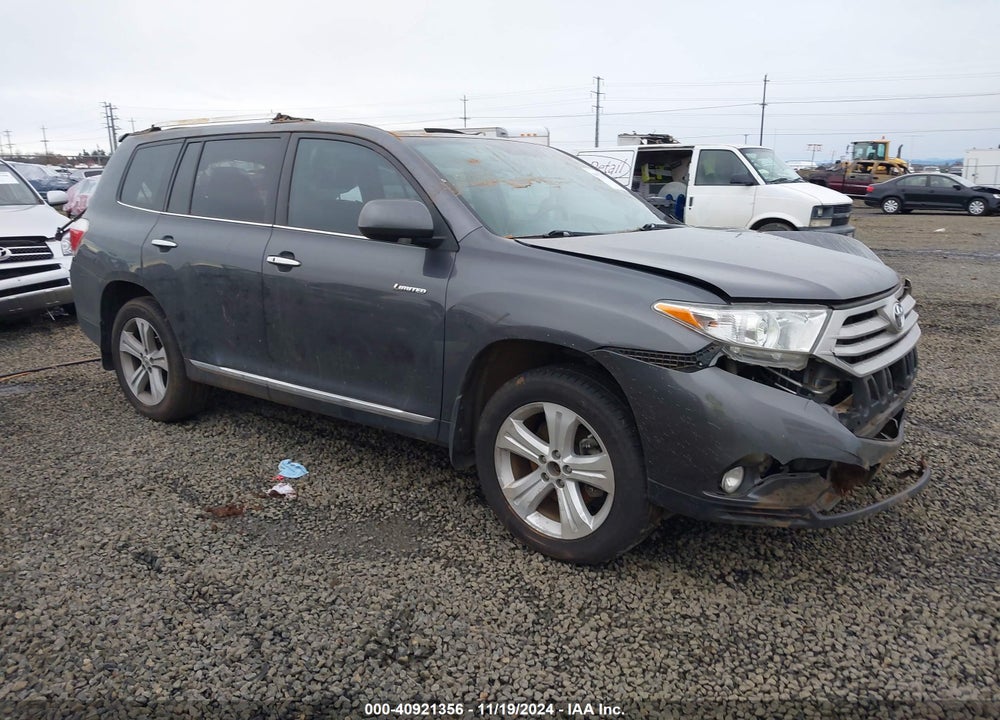 2013 TOYOTA HIGHLANDER LIMITED V6 VIN: 5TDDK3EH1DS243234