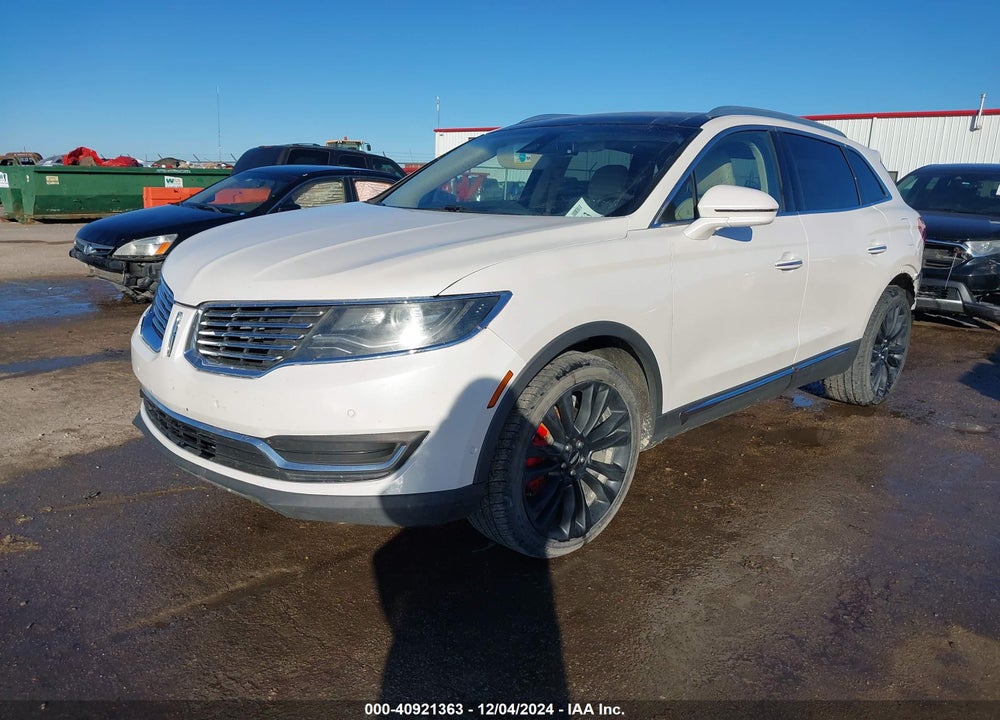 2016 LINCOLN MKX RESERVE VIN: 2LMTJ8LR0GBL73535