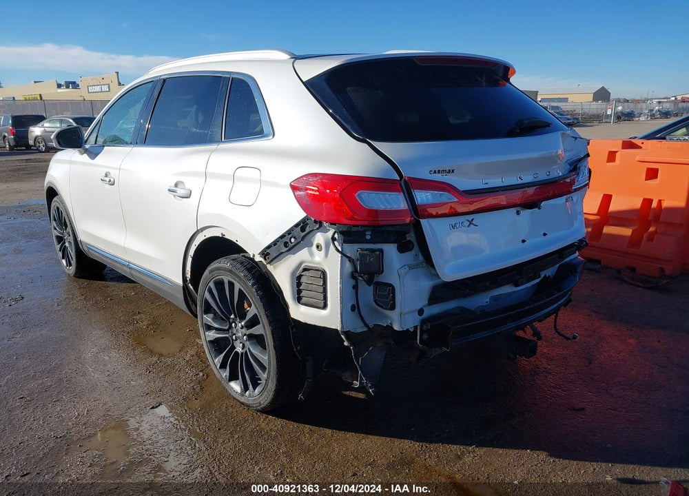 2016 LINCOLN MKX RESERVE VIN: 2LMTJ8LR0GBL73535