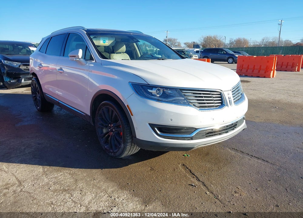 2016 LINCOLN MKX RESERVE VIN: 2LMTJ8LR0GBL73535
