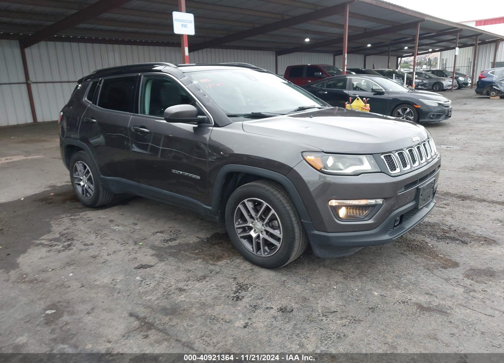 2018 JEEP COMPASS LATITUDE FWD VIN: 3C4NJCBB5JT211394